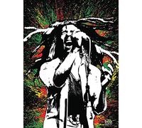 Pyramid International Blackpool 6 Print, Wood, Multi-Colour, 40 x 59 x 1.3 cm