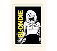 Pyramid International Blondie Live Mounted Print Memorabilia, Multi-Colour, 30 x 40 x 1.3 cm