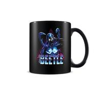 Pyramid International Blue Beetle Mug (Retro Super Future Design) 11oz Ceramic Coffee Mug, Cups and Coffee Mugs for Women, Men and Kids - Official Merchandise