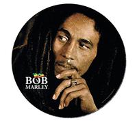 Pyramid International Bob Marley Turntable Record Slip Mat for Mixing, DJ Scratching and Home Listening (Legend Design) - Official Merchandise, Black