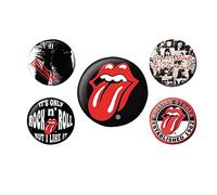 Pyramid International BP80465 Rolling Stones Classic Badge, Multi-Colour, 10 x 12.5 x 1.3 cm