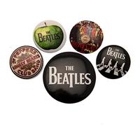 Pyramid International BP80476 The Beatles White Badge, Multi-Colour, 10 x 12.5 x 1.3 cm
