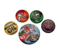 Pyramid International BP80487 Mario Kart 8 Badge, Multi-Colour, 10 x 12.5 x 1.3 cm