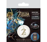 Pyramid International BP80598 The Legend of Zelda: Breath Of The Wild (Z Emblem), 10 x 12 cm