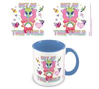 Pyramid International Care Bears (Alien Invasion) Light Blue Inner Coloured Mug - 10Oz / 315Ml Ceramic Mug - One Size