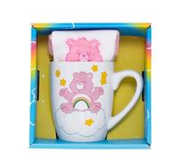 Pyramid International Care Bears (Cheer Bear) Female Mug & Sock Set - Adorable Cheer Bear Design, Includes Matching Cozy Socks, Durable and Microwave Safe, Adds Cuteness to Your Day
