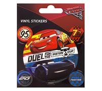 Pyramid International Cars 3 (Duel For The Piston Cup) Vinyl Stickers, Paper, Multi-Colour, 10 x 12.5 x 1.3 cm