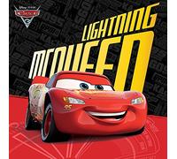 Pyramid International Cars 3 "Lightning McQueen Canvas Print, Multi-Colour, 40 x 40 cm