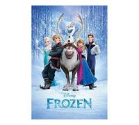 Pyramid International "Cast Frozen" Maxi Poster, Multi-Colour, 61 x 91.5 x 1.3 cm