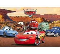 Pyramid International Cars (Characters) 61 x 91.5cm Maxi Poster, Wood, Multi-Colour