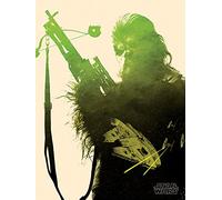 Pyramid International Chewbacca Tri 60 x 80cm Canvas Print, Multi-Colour