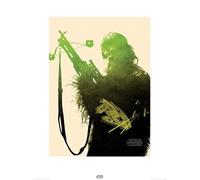 Pyramid International Chewbacca Tri Star Wars Episode VII Art Print, Paper, Multi-Colour, 60 x 80 x 1.3 cm