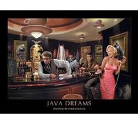 Pyramid International "Chris Consani Java Dreams Art Print, Multi-Colour, 60 x 80 x 1.3 cm