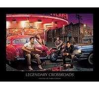Pyramid International "Chris Consani Legendary Crossroads Art Print, Multi-Colour, 60 x 80 x 1.3 cm