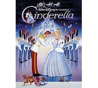 Pyramid International Cinderella Kiss Canvas Print, Multi-Colour, 30 x 40 cm