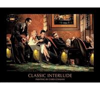 Pyramid International Classic Interlude, Chris Consani Art Print, Multi-Colour, 60 x 80 cm