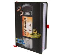 Pyramid International Cobra Kai Notebook & Sticker Set (VHS Design) A5 Premium Journal Notebook, Note Book, Writing Book & Notebooks A5, Great Cobra Kai Gifts - Official Cobra Kai Merchandise