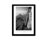 Pyramid International Confidence Framed Print Memorabilia, Multi-Colour, 30 x 40 x 1.3 cm