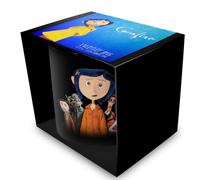 Pyramid International Coraline (Puzzled) Black Mug, 315ml / 11oz Ceramic Mug, Officially Licensed Drinkware, Premium Coffee Cup for Fans & Collectors