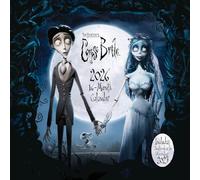 Pyramid International CORPSE BRIDE 2026 Square Wall Calendar - Official 16-Month Tim Burton Calendar Featuring Gothic Romance Art - Gift for Fans of Dark Fantasy & Animation