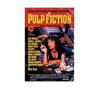 Pyramid International "Cover Pulp Fiction Art Print, Multi-Colour, 30 x 40 x 1.3 cm