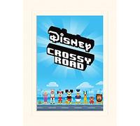 Pyramid International Crossy Road (Crossing Together) -Mounted Print Memorabilia 30 x 40cm, Paper, Multi-Colour, 45 x 76 x 1.3 cm