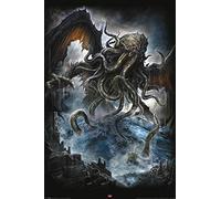 Pyramid International "Cthulhu Spiral Maxi Poster, Multi-Colour, 61 x 91.5 x 1.3 cm