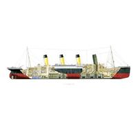 Pyramid International "Cutaway Titanic Art Print, Multi-Colour, 50 x 100 x 1.3 cm