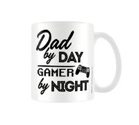 Pyramid International Dad By Day Gamer By Night Mug in White Pyramid International White