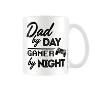 Pyramid International Dad By Day Gamer By Night Mug in White Pyramid International White