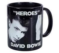 Pyramid International David Bowie (Heroes) Black Mug - 10Oz / 315Ml Ceramic Mug - One Size