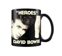 Pyramid International David Bowie (Heroes) Black Mug - 10Oz / 315Ml Ceramic Mug - One Size