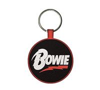Pyramid International David Bowie Keyring, Zip Pull or Woven Backpack Charm (Aladdin Sane Design) - Official Merchandise