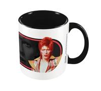 Pyramid International David Bowie (Style) Black Coloured-Inner Mug - 10Oz / 315Ml Ceramic Mug - One Size