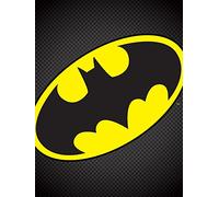 Pyramid International DC Comics Batman Symbol Canvas Print, Multi-Colour, 30 x 40 cm