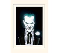 Pyramid International DC Comics (Joker Suited) -Mounted Print Memorabilia 30 x 40cm, Paper, Multicoloured, 30 x 40 x 1.3 cm