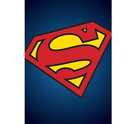 Pyramid International DC Comics (Superman Symbol) -Canvas Print, Wood, Multi-Colour, 85 x 120 x 1.3 cm