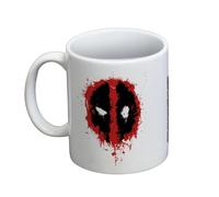 Pyramid International Deadpool (Splatter Logo) White 11Oz Mug - 10Oz / 315Ml Ceramic Mug - One Size