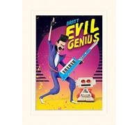 Pyramid International Despicable Me 3 (Bratt Evil Genius) -Mounted Print Memorabilia 30 x 40cm, Paper, Multicoloured, 30 x 40 x 1.3 cm