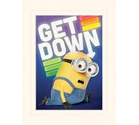Pyramid International Despicable Me 3 (Get Down) -Mounted Print Memorabilia 30 x 40cm, Paper, Multicoloured, 30 x 40 x 1.3 cm