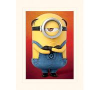 Pyramid International Despicable Me 3 (Mel) -Mounted Print Memorabilia 30 x 40cm, Paper, Multicoloured, 30 x 40 x 1.3 cm