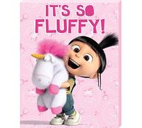 Pyramid International Despicable Me (It's So Fluffy) -Canvas Print 40 x 50cm, Wood, Multi-Colour, 40 x 50 x 1.3 cm