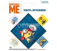 Pyramid International "Despicable Me (Minions Square) Vinyl Stickers, Multi-Colour, 10 x 12.5 cm
