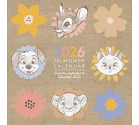 Pyramid International DISNEY CLASSICS (Artist Series) 2026 Square Wall Calendar - Official 16-Month Calendar Featuring Artistic Disney Characters - Collectible Gift for Animation Fans