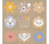 Pyramid International DISNEY CLASSICS (Artist Series) 2026 Square Wall Calendar - Official 16-Month Calendar Featuring Artistic Disney Characters - Collectible Gift for Animation Fans