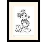 Pyramid International Disney Junior MP11129P-PL Sketched Single Memorabilia Art Print, Multi-Colour, 30 x 40 cm