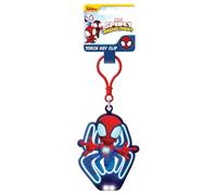 Pyramid International Disney Marvel Spidey & Friends Glow Torch Key Clip Plastic Keychain Fob