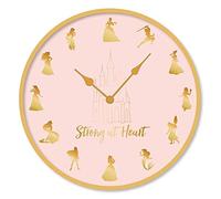 Pyramid International Disney Princesses Wall Clock (Strong at Heart) 25cm Diameter - Official Merchandise