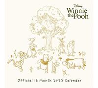 Disney Winnie The Pooh Calendar 2022 - Month to a View Planner 30cm x 30cm - Official Merchandise