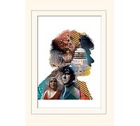 Pyramid International Doctor Who Colin Baker Mounted Print Memorabilia, Multi-Colour, 30 x 40 x 1.3 cm